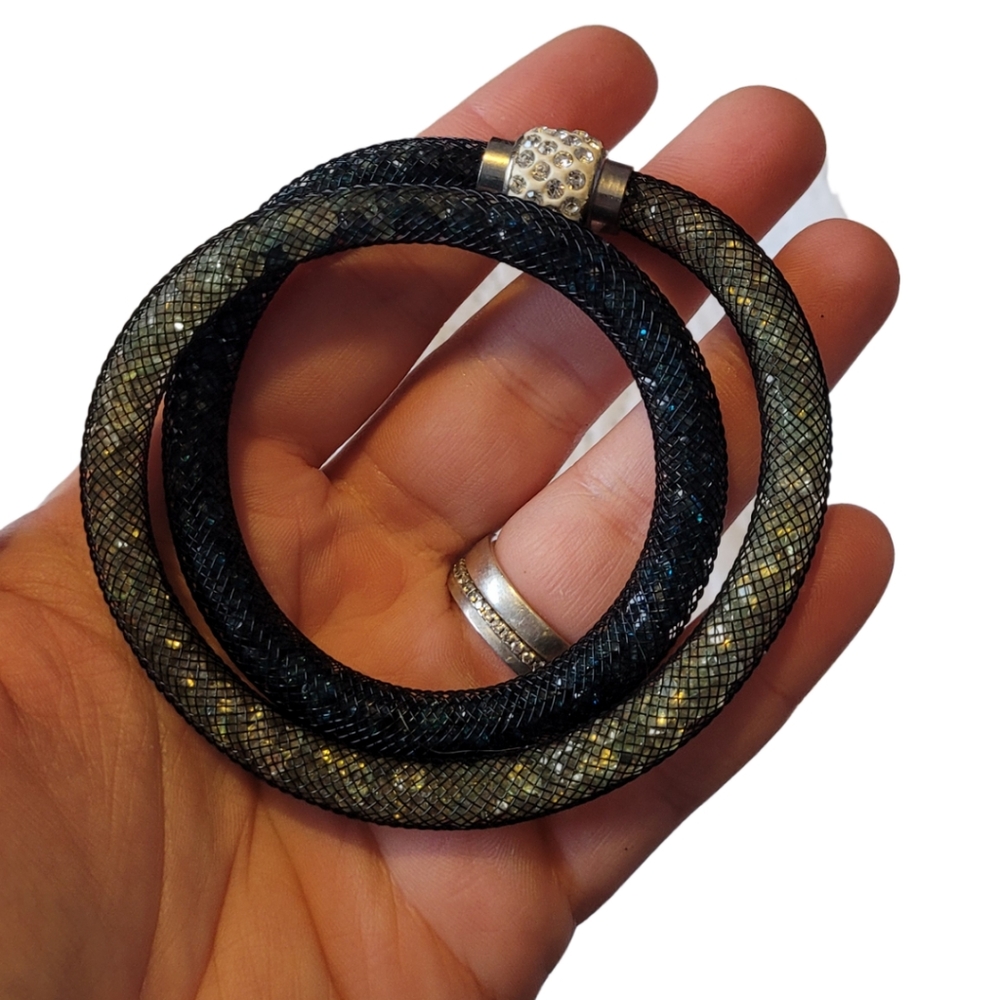 Swarovski style stardust bracelet